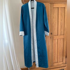 Vintage Blue Textured Robe, Sleepwear & Intimates, size M